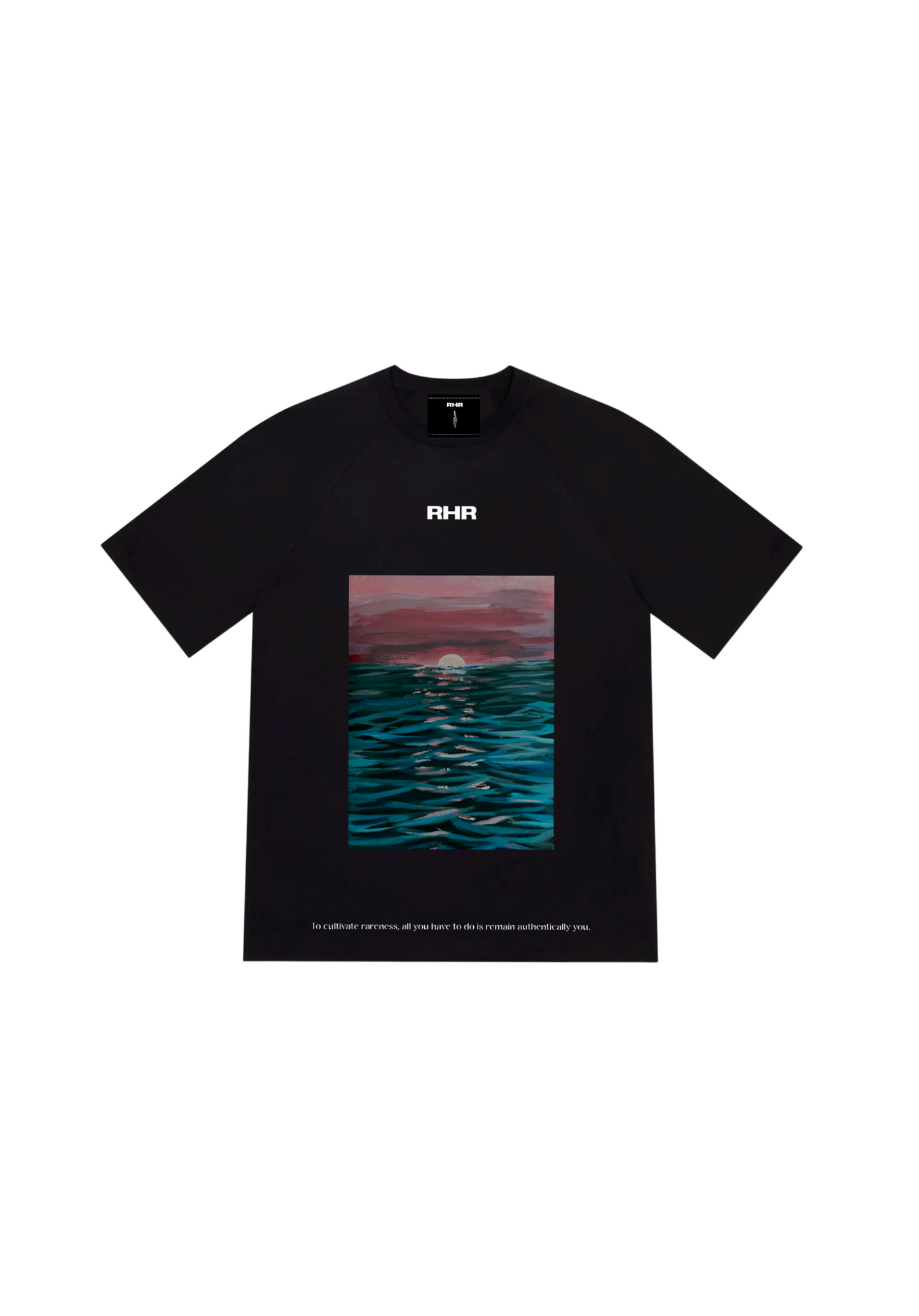 RHR RIVER TEE [BLACK]